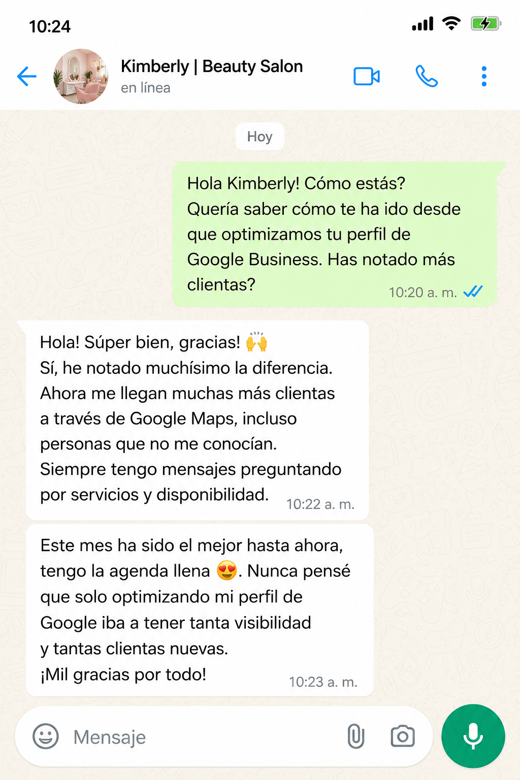 Mensaje de un alumno del curso (3 de 3)